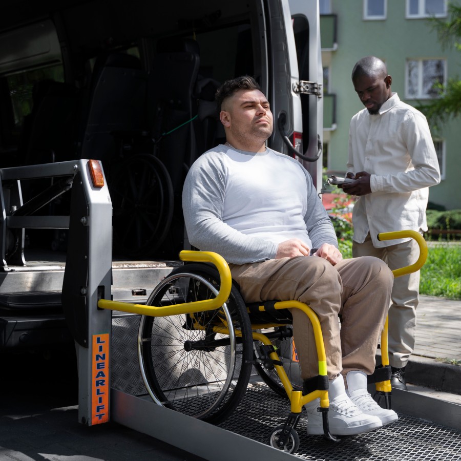 Transport personnes à mobilité réduite